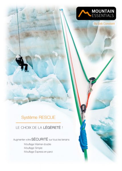 Mountain Essentials - CREVASSE RESCUE KIT - équipement pour la sécurité sur glacier