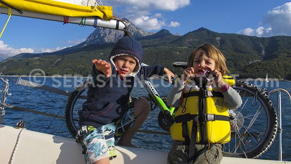 Mode "bateau stop" ou bateau vélo sur Zigomar