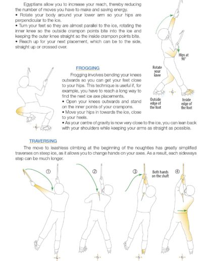 editions seb constant mountain essentials - ice snow mixed techniques and strategies - safety mountaineering page24