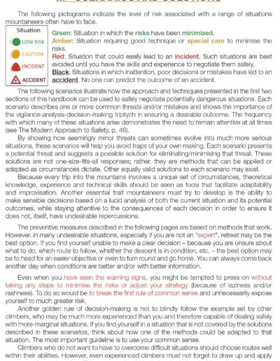 editions seb constant mountain essentials - ice snow mixed techniques and strategies - safety mountaineering page66