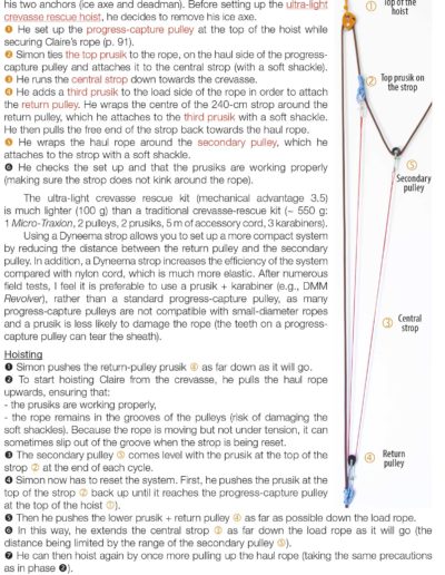 editions seb constant mountain essentials - ice snow mixed techniques and strategies - safety mountaineering page93