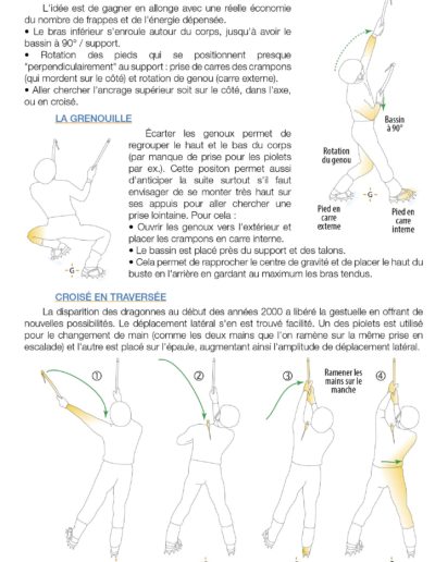 Mountain Essentials - manuel pedagogique techniques alpinisme - technique securite cascade de glace goulotte couloir mixte arete