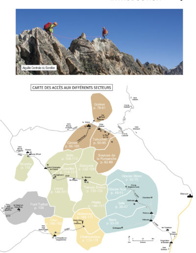 voies normales et classiques des ecrins : livre de montagne technique topoguide alpinisme facile randonnee glaciaire - paiement securisee Carte  Bleue ou PAYPAL