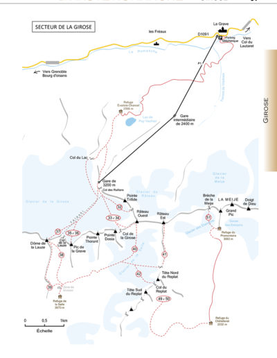 voies normales et classiques des ecrins : livre de montagne technique topoguide alpinisme facile randonnee glaciaire - paiement securisee Carte  Bleue ou PAYPAL